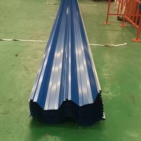 Panneau de toiture à joint debout en Galvalume enduit coupe-vent AZ30-AZ40, type 760, marque BTSM, épaisseur 0,14-0,20 mm pour entrepôt et usine