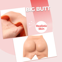 Culotte gainante taille haute pour femme, en silicone souple, avec soutien renforcé, effet rehausseur de hanches et contrôle du ventre, coupe ajustée