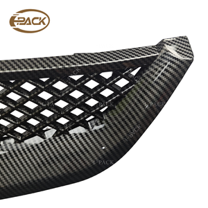 Griglia Anteriore Cromata I-Pack Auto Parts per <span class=keywords><strong>Honda</strong></span> Civic 2001-2005, Griglia Paraurti Anteriore - Product Image 6