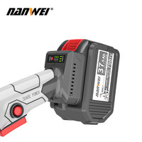 NANWEI Meuleuse d'angle la plus puissante de Chine Support OEM Ensemble de meuleuses d'angle électriques sans fil portables de 125mm