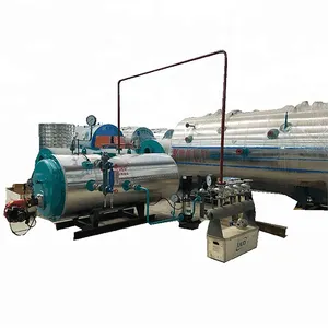 Automatic 1- 20 ton Industrial Oil Gas Fired Steam Boiler for Textile Mill/Food/Garment Factory