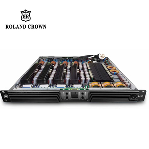 Nuevo Amplificador de Potencia Digital 1U de Doble Canal 4CHX6500W Clase <span class=keywords><strong>D</strong></span> con Carcasa Metálica para Sonido en Vivo, Amplificador de Sonido Rock al por Mayor - Product Image 5