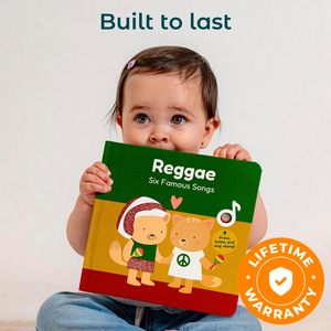 Libro Musicale Interattivo USB-C Personalizzato per Bambini 1-3 Anni con Copertina Rigida e Pulsanti Nascosti - Product Image 1