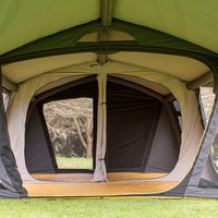 Tente de camping gonflable Zhuifeng pour 8 personnes, tente tunnel gonflable de luxe pour la famille, avec 2 chambres