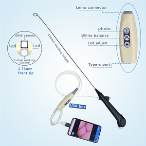 Endoscope USB flexible portable réutilisable de qualité d'image HD 400*400 <span class=keywords><strong>pour</strong></span> l'inspection vétérinaire des <span class=keywords><strong>chevaux</strong></span> et l'utilisation hospitalière - Product Image 2