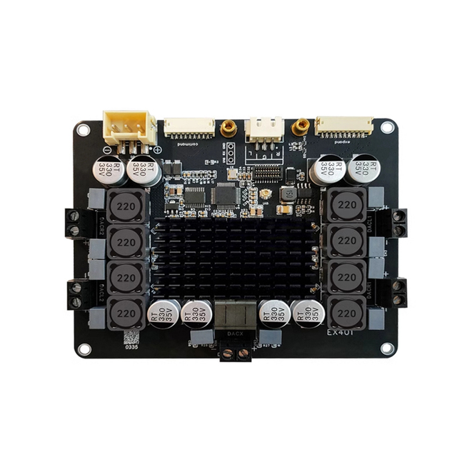 DSP Power Amplifier Board High-power DIY Subwoofer Stereo Surround 5-channel Electronic Crossover Tuning