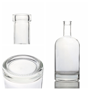 Tamaños mezclados en forma de botella de vidrio de <span class=keywords><strong>Vodka</strong></span> 500 ml - Product Image 2