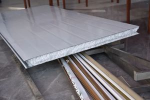 Panel Sándwich de Acero Ligero AS4964, Libre de Asbesto, Resistente al Fuego, Ecológico, para Cámaras Frigoríficas Prefabricadas en Australia, Construcción Rápida - Product Image 2