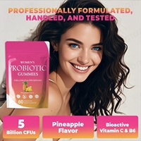 Gummies Probiotiques Vegan Amaz Private Label OEM pour l'Équilibre Féminin et le Soutien Immunitaire – Probiotiques pour la Santé des Femmes