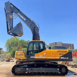 30ton Hyundai R305LC-9T gốc Hàn Quốc sử dụng <span class=keywords><strong>Digger</strong></span> ngắn giờ làm việc máy xúc bánh xích trong kho để bán - Product Image 1