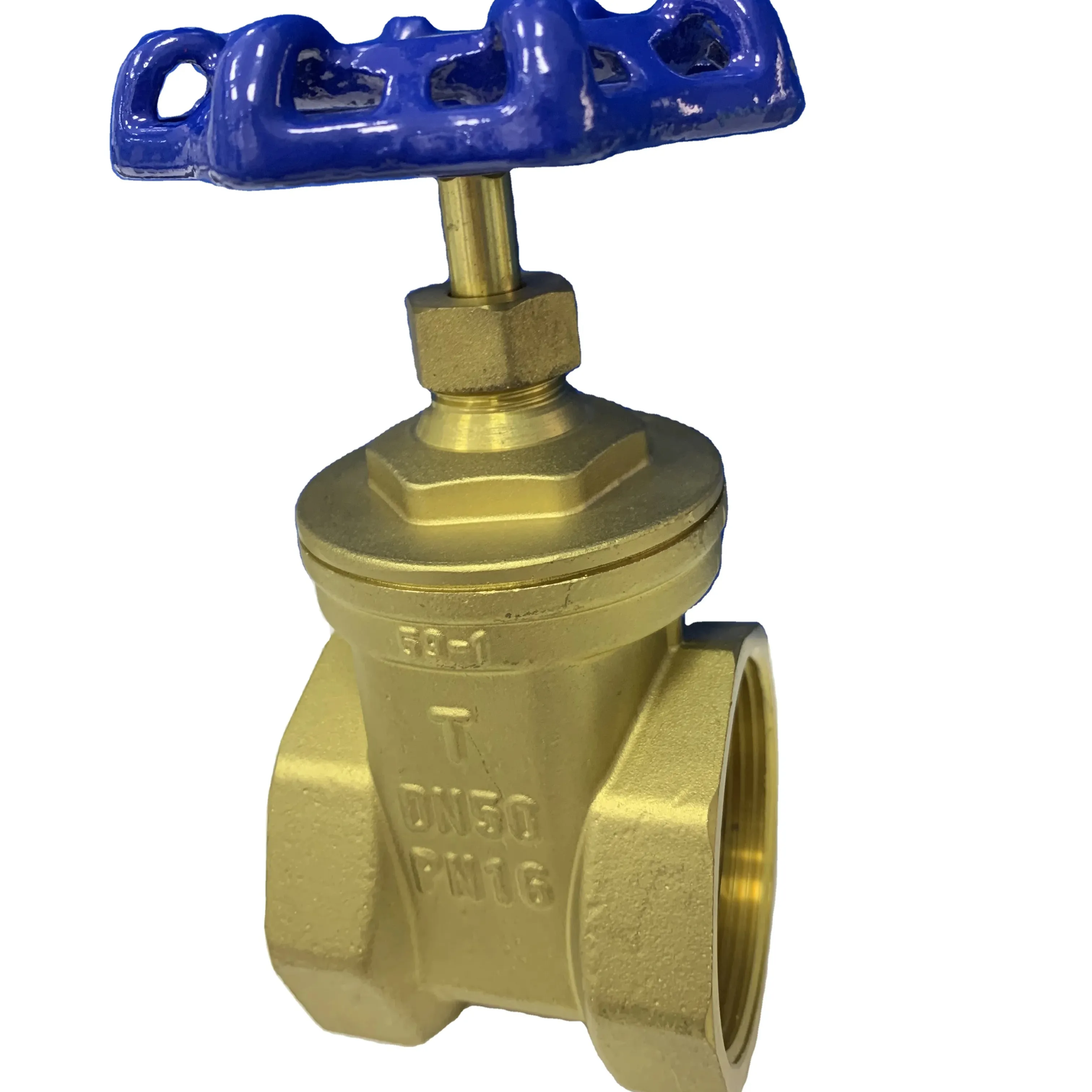 hot selling factory manufacture Z15W-10T non rising stem internal thread copper gate valve
