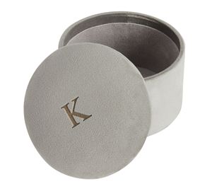 Caja organizadora de joyas de terciopelo redondo de lujo, almacenamiento circular portátil, anillo de joyería, funda de viaje de regalo, venta al por mayor - Product Image 5
