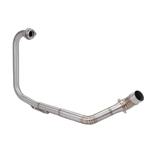 MGOD Nuevo Sistema Completo de Escape con Colector para Motocicleta Suzuki GSX-R150/GSXR 125/150, Silenciador de Reequipamiento/Actualización, Tubo Delantero de Carbono P113 - Product Image 1