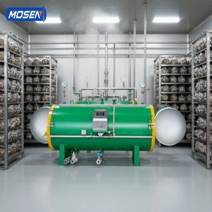 Stérilisateur de substrat pour <span class=keywords><strong>champignons</strong></span> Mosen à économie d'énergie, autoclave pour une <span class=keywords><strong>stérilisation</strong></span> rapide et uniforme <span class=keywords><strong>des</strong></span> sacs de compost pour <span class=keywords><strong>champignons</strong></span> - Product Image 1