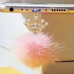 Muguet téléphone bouchon anti-poussière charme Kawai Charge Port prise pour <span class=keywords><strong>iPhone</strong></span> Anti-poussière <span class=keywords><strong>mignon</strong></span> Type C Protection contre la poussière pendentif - Product Image 2