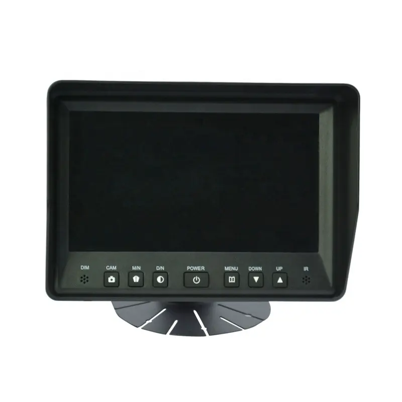 Factory Supply Rearview Mirror Automatic Waterproof Car Monitor 7 inch TFT LCD Digital Widescreen Monitor for Truck Bus Vans RVs