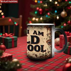 <b>Ceramic</b> Craft Mug 11oz Frosted Black Heat Sensitive Color Changing Sublimation Blank <b>Cup</b> - Product Image 2