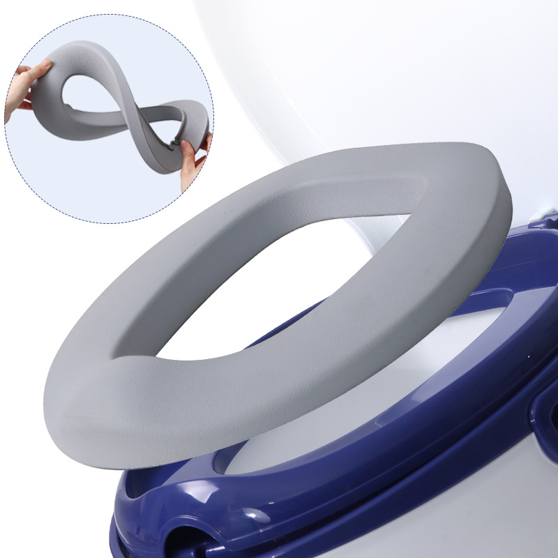 Eco-friendly Children Size Simulation Plastic Commode Toilet Seat Latest Potty For Baby