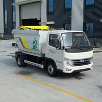 Camion compacteur électrique LH4500 pour la collecte des déchets sanitaires et le transport des déchets résidentiels et municipaux