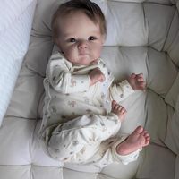 R & B pas cher réaliste nouveau-né Bebe comme vrai enfant en bas âge 3D peinture peau corps doux garçon fille poupées enfant en bas âge Reborn bébé poupées jouets