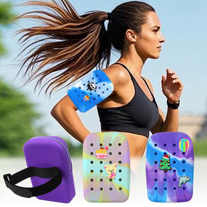 Pochette isotherme portable pour téléphone et cartes, avec trou pour eau, antidérapante, en silicone glacé, pour le sport - Product Image 3