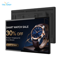 Écran tactile LCD numérique mural de 32, 43, 55, 65 pouces avec système de gestion CMS, lecture 24h/24 et 7j/7 pour supermarchés et épiceries