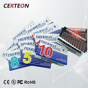 색상 변화 5 격자 8 격자 10 격자 실험실용 재사용 불가역 온도 모니터링 접착 스트립 - Product Image 1