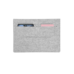 Computer Laptop and Pad <b>Tablet</b> Inner <b>Bag</b> 13 Inches Felt <b>Bag</b> With Number Shape Computer <b>Bag</b> With PU Logo - Product Image 6