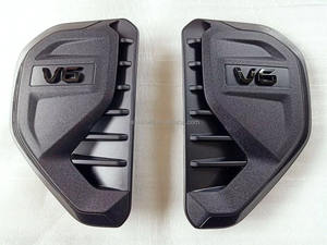 Pour <span class=keywords><strong>FORD</strong></span> <span class=keywords><strong>RANGER</strong></span> EVEREST Next-Gen <span class=keywords><strong>2023</strong></span> 2024 2025 <span class=keywords><strong>noir</strong></span> couvercle de ventilation latéral garde V6 paire gauche et droite pas pour <span class=keywords><strong>Raptor</strong></span> - Product Image 3