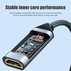 4K 30Hz USB-C Nam để <span class=keywords><strong>HDMI</strong></span> Adapter Loại C để <span class=keywords><strong>HDMI</strong></span> nữ Adapter Cable 1080p 60Hz cho Macbook HDTV Máy chiếu USB C <span class=keywords><strong>HDMI</strong></span> - Product Image 4