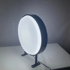 Ngoài trời khung nhôm hộp đèn quảng cáo Acrylic Vòng dẫn ánh sáng Hộp biểu tượng dấu hiệu - Product Image 1