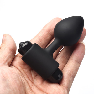 Masturbadores Unisex para Adultos, Juguetes Sexuales Anales, <span class=keywords><strong>Bolas</strong></span> de Dilatación <span class=keywords><strong>Anal</strong></span> de Estilo Eléctrico de Silicona Negra con Cómodo Diseño Unisex - Product Image 1