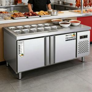 Réfrigérateur-congélateur sous comptoir à double température avec compresseur haute performance pour la maison RWC, RWD, RWS - Product Image 1