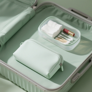 Conteneur de boîte de stockage de distributeur de cotons-tiges d'oreille en silicone biologique écologique personnalisé de gros - Product Image 3