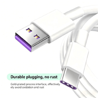 Cable de Carga Rápida USB a Tipo-C Personalizado Directo de Fábrica, 1M, Cable de Datos de Alta Velocidad, 100% Cobre Puro, Certificado ISO9001