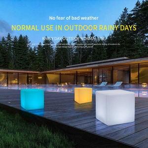 <span class=keywords><strong>Mesa</strong></span> de Bar <span class=keywords><strong>Decorativa</strong></span> de PE de Alto Brillo para Centro Comercial, Entrada, Stand de Promoción al Aire Libre - Product Image 3