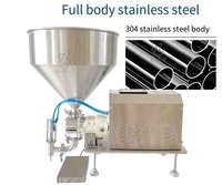 Mesin Pengisi Pasta Semi-Otomatis dengan Sistem Penimbangan Nozzle Tunggal Elektrik untuk Krim Kosmetik, Lulur Tubuh, dan Krim Kaki