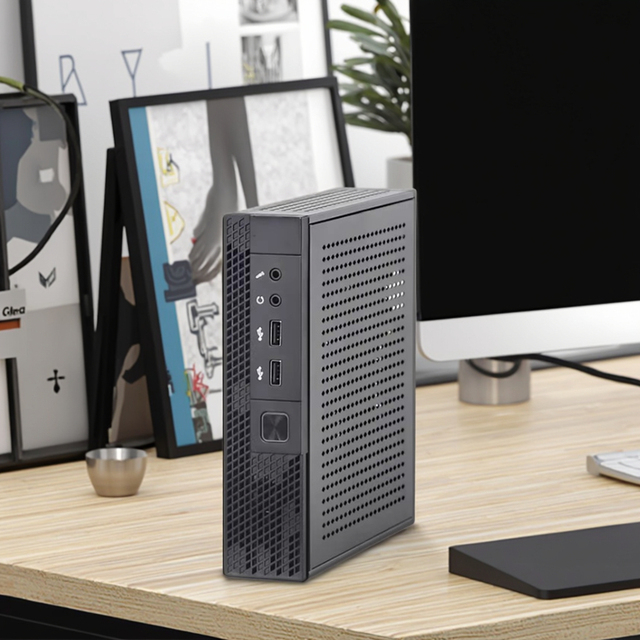 Mini Desktop Computer Intel Core I5 14th Gen RAM-16GB 512 SSD Mini PC NUC VGA HD 4K Output Dual LAN USB3.0 for Signage