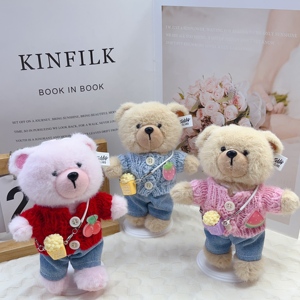 <span class=keywords><strong>2025</strong></span> Phong Cách Mới Thời Trang Búp Bê Quần Áo 14-17Cm Đầy Màu Sắc Phim Hoạt Hình Gấu Bông Ba Lô Vui Vẻ Ăn Mặc - Product Image 1