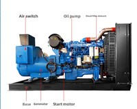 Groupe électrogène diesel ultra silencieux 70 kVA 56 kW avec cabine insonorisée pour usage résidentiel, homologué CE