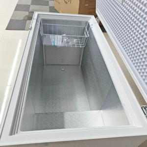 Congélateur horizontal réfrigéré à porte unique et température unique, 388L, pour usage domestique et commercial, en stock - Product Image 3