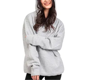 Puff in quá khổ hoodie cho phụ nữ-cao cotton % thêm thoáng khí thoải mái hoodie dễ thương quá khổ áo cho phụ nữ