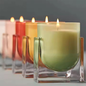 Venta caliente nuevo diseño <span class=keywords><strong>de</strong></span> lujo logotipo personalizado etiqueta privada decoración del hogar <span class=keywords><strong>velas</strong></span> perfumadas <span class=keywords><strong>Vasos</strong></span> - Product Image 1