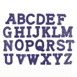 Iron on 4.5CM White Crystal AB Color Rhinestone Letter Patch - Product Image 5