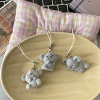Pendentif en résine floquée 3D, motif koala mignon et chat porte-bonheur, idéal pour la décoration et les loisirs créatifs – Nouveau produit à prix réduit, haute qualité, en stock