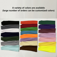 Bandeau de Sport Personnalisé en Soie Élastique Spandex Polyester, Yoga Course Basketball, Anti-Transpiration pour Hommes