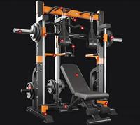 Nuevo Soporte para Sentadillas Yunfa YF-H008 de Acero Metálico Resistente para Uso Comercial, Equipo de Gimnasio