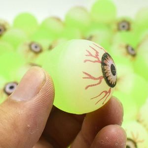 Ojo Luminoso de Halloween de 30 mm, Bola de Goma Elástica Mágica, Juguete Fluorescente para Regalo - Product Image 4