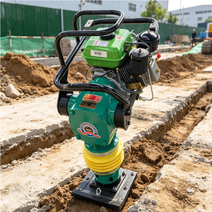 Compacteur à moteur deux temps avec double piston supérieur et inférieur, polyvalent pour le compactage de terrains, ponts et pieux - Product Image 4