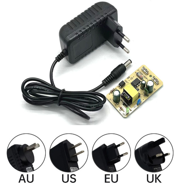 9v 1a 2a 3a Dc Power Supply 9v 1a Eu/au/uk/us Plug Power Adapters 9v Adapters Power Supplies for Router Led Strip Lamp CCTV